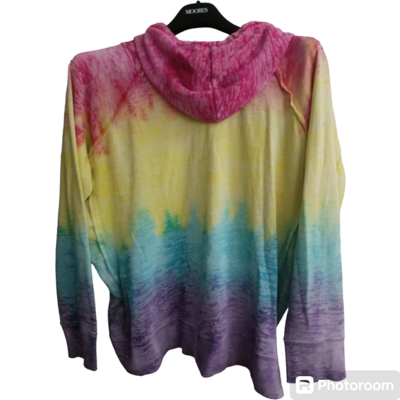 Tie-Dye Hoodie- Sz. L - Picture 2 of 5